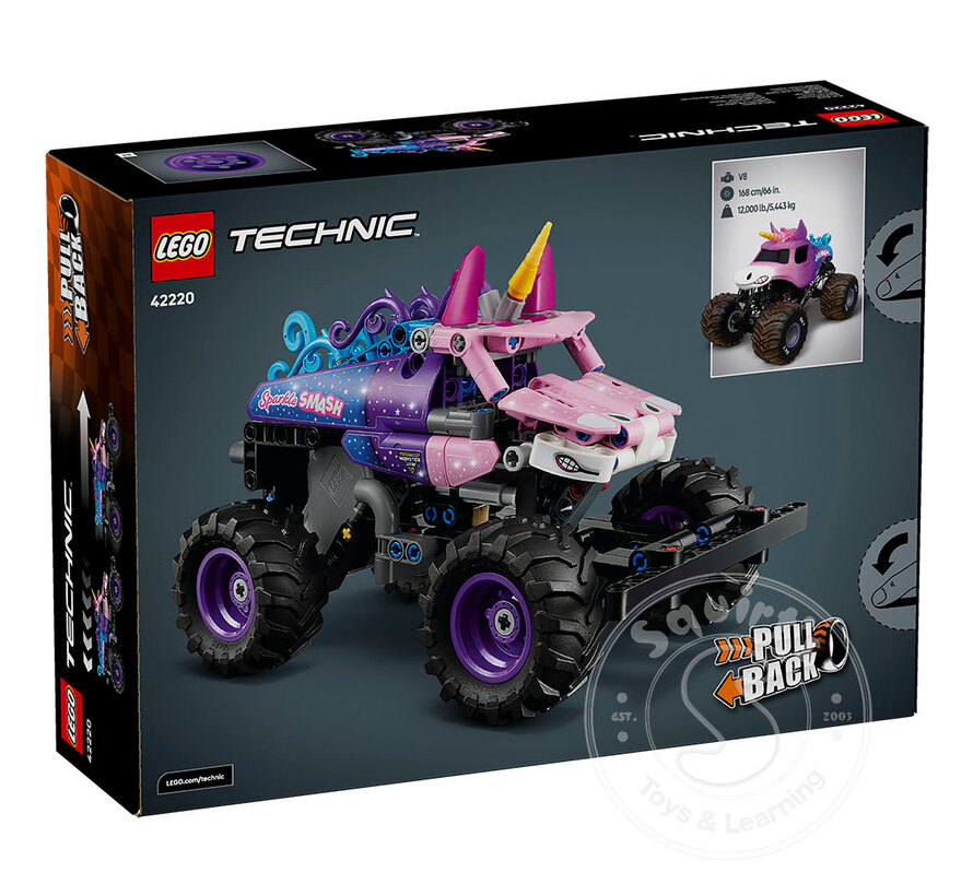 LEGO® Technic   Monster Jam™  Sparkle Smash Pull-Back