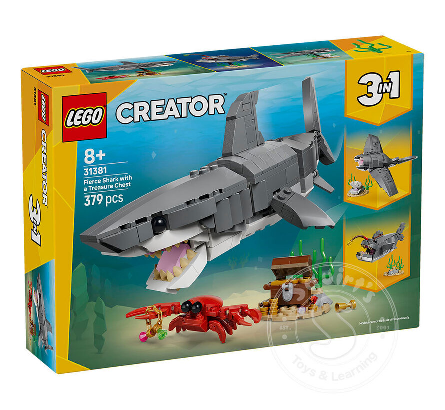 LEGO® Creator  Fierce Shark with a Treasure Chest