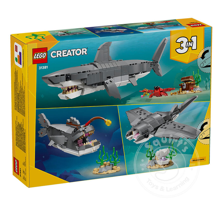 LEGO® Creator  Fierce Shark with a Treasure Chest