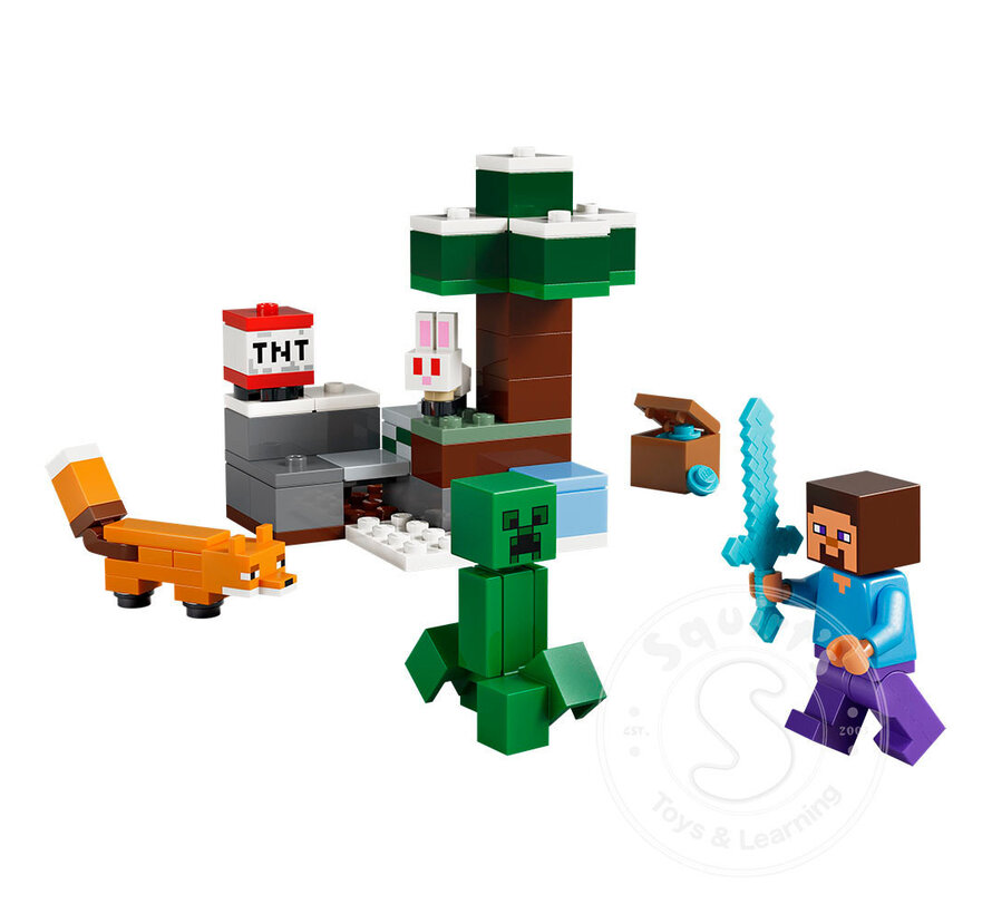 LEGO® Minecraft Steve's Taiga Adventure