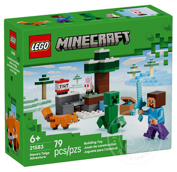 LEGO® LEGO® Minecraft Steve's Taiga Adventure