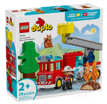 LEGO® LEGO® DUPLO® Fire Truck with Hose and Firefighter