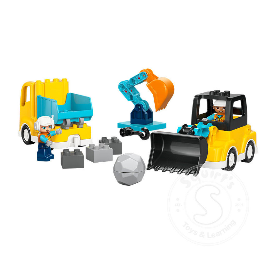 LEGO® DUPLO® 3 in 1 Construction Vehicles