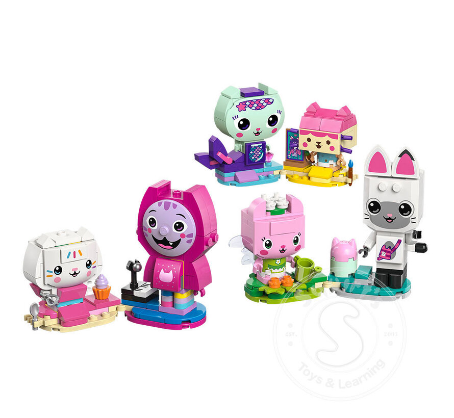 LEGO® Gabby's Dollhouse Gabby's Brick-Built Cat Friends