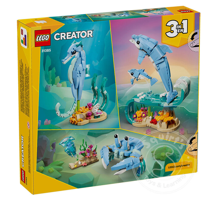 LEGO® Creator 3-in-1 Sea Animals: Beautiful Dolphins