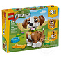 LEGO® Creator 3-in-1 Cute Animals: Playful Puppy Dog