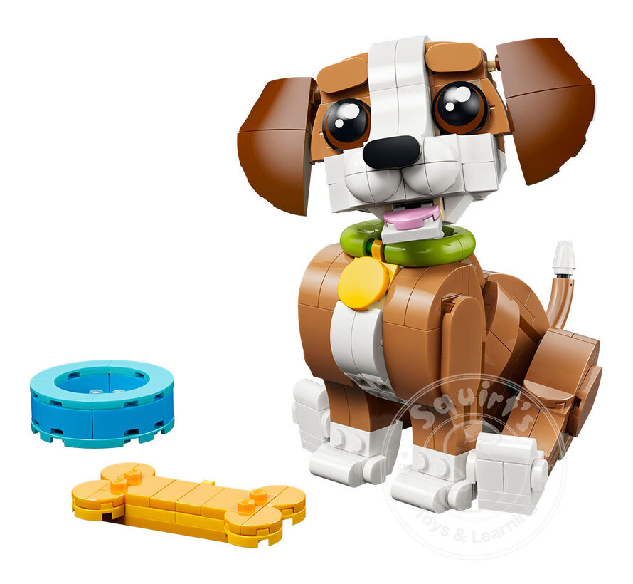 LEGO® Creator 3-in-1 Cute Animals: Playful Puppy Dog