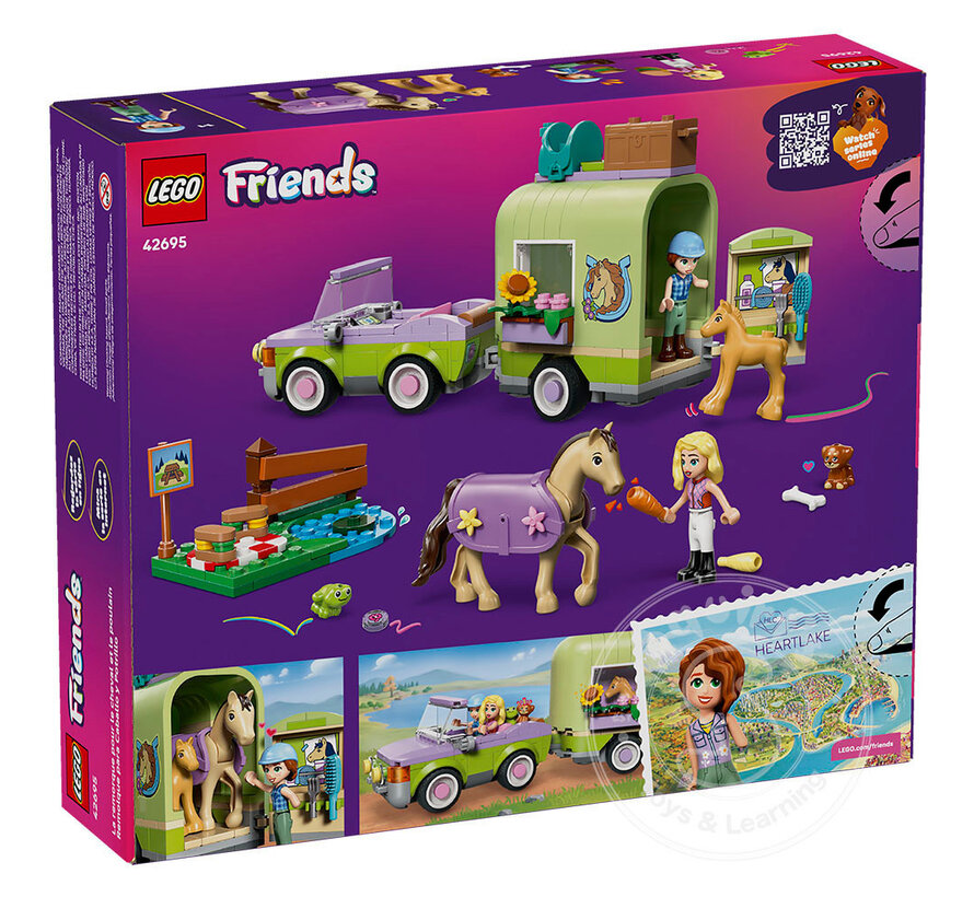 LEGO® Friends Horse & Baby Foal Trailer