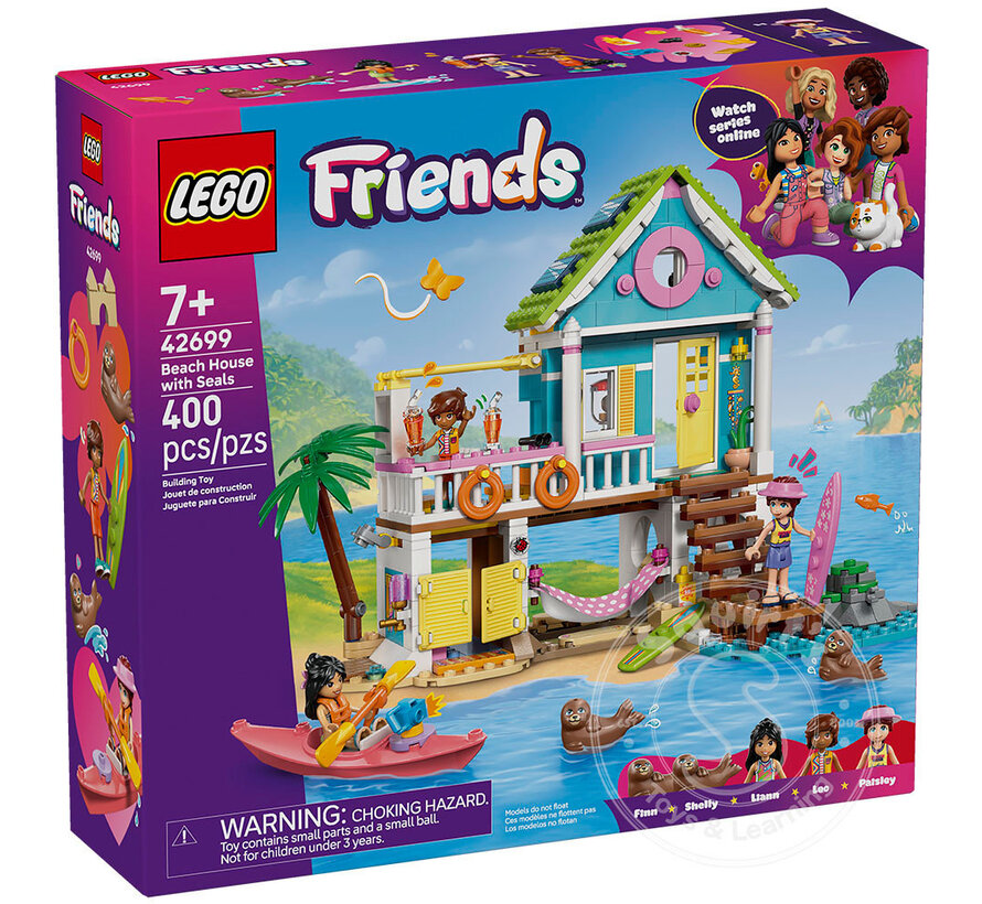 LEGO® Friends Beach House with Seals