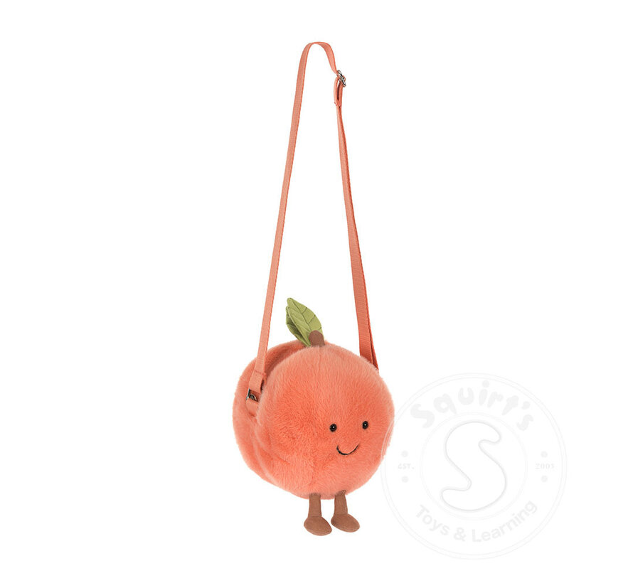 Jellycat Amuseables Peach Shoulder Bag