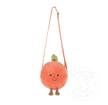 Jellycat Jellycat Amuseables Peach Shoulder Bag