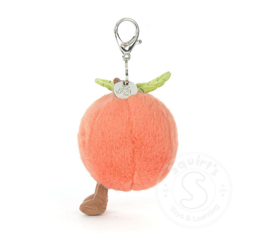 Jellycat Amuseables Peach Bag Charm