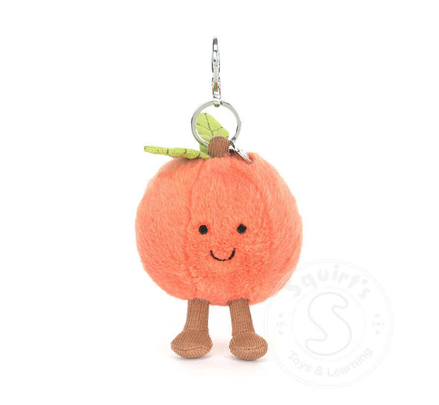 Jellycat Amuseables Peach Bag Charm