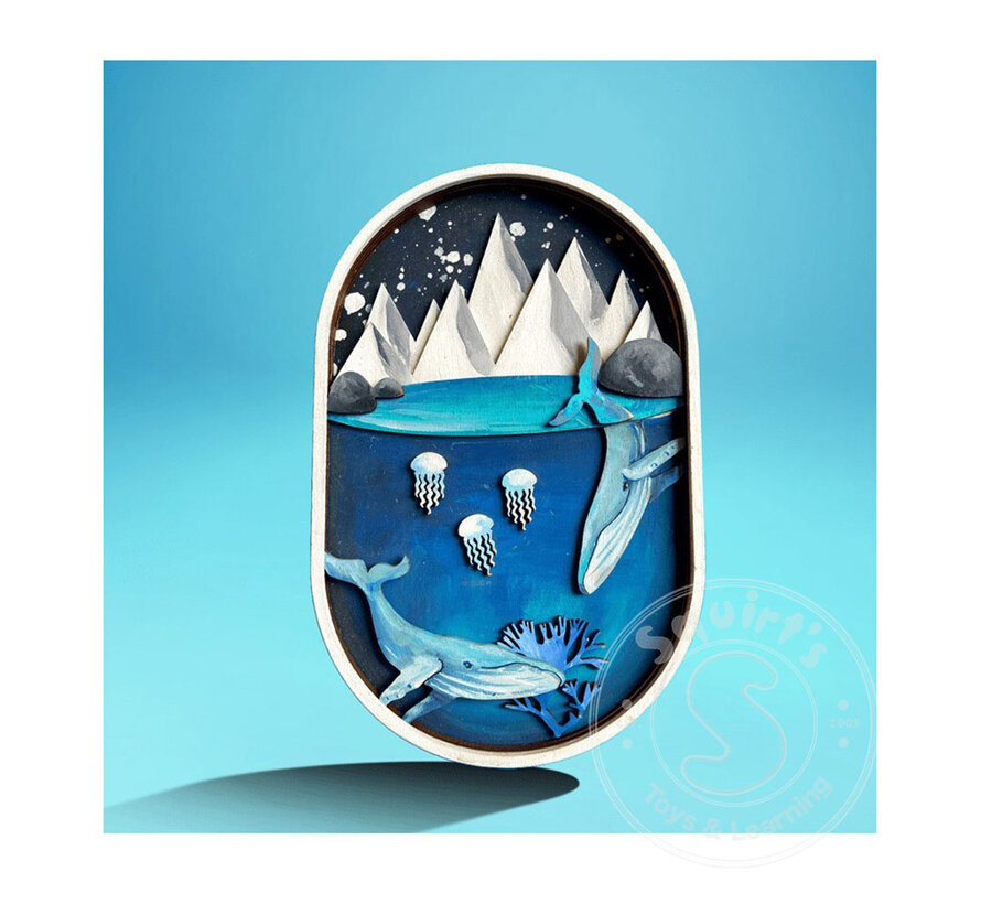 McTavish Academy of Art: 3D Whale Art Kit