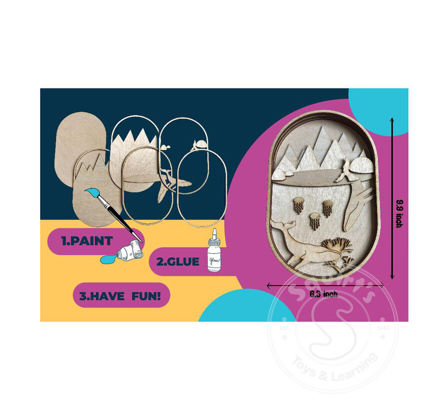 McTavish Academy of Art: 3D Whale Art Kit
