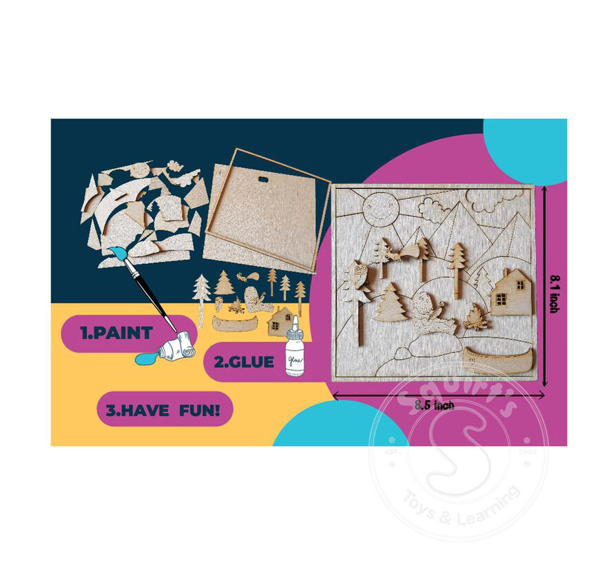 McTavish Academy of Art: Cabin on the Lake Art Kit