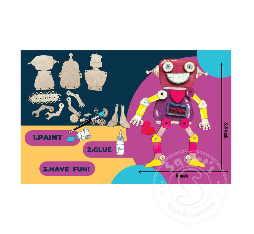 McTavish Academy of Art: Robots Art Kit