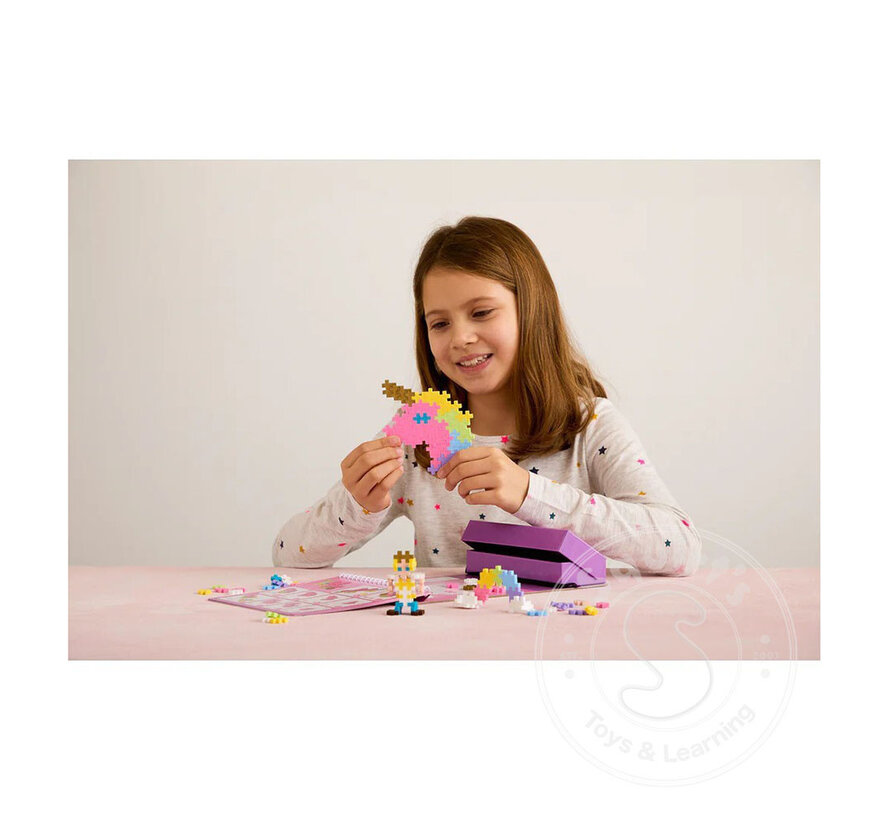 Plus-Plus: Puzzle By Number Activity Pad - Fairy Tale