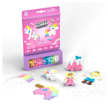 Plus-Plus: Puzzle By Number Activity Pad - Fairy Tale