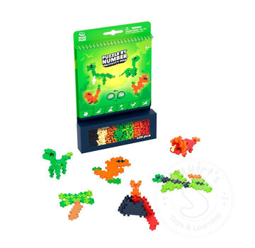 Plus-Plus: Puzzle By Number Activity Pad - Dinosaurs