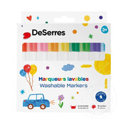 Deserres Set of 18 Washable Markers for Children