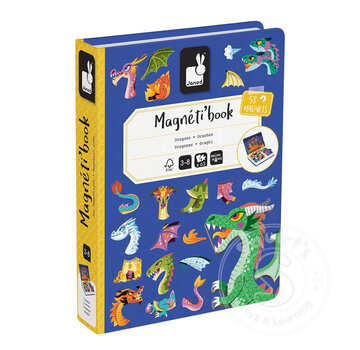 Janod Magnetic Book - Dragons
