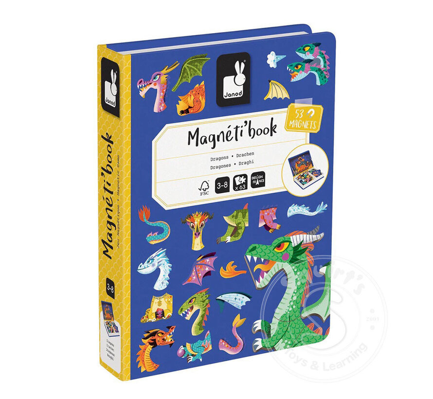 Magnetic Book - Dragons