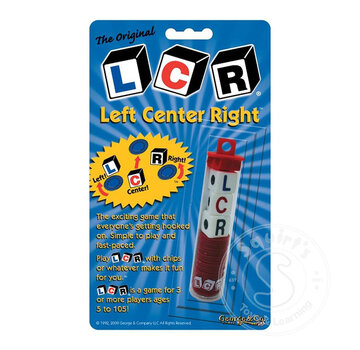 LCR - Left Centre Right Game Tube