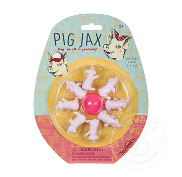 Toysmith FINAL SALE - Pig Jax Set (loose packaging only) Reg $12