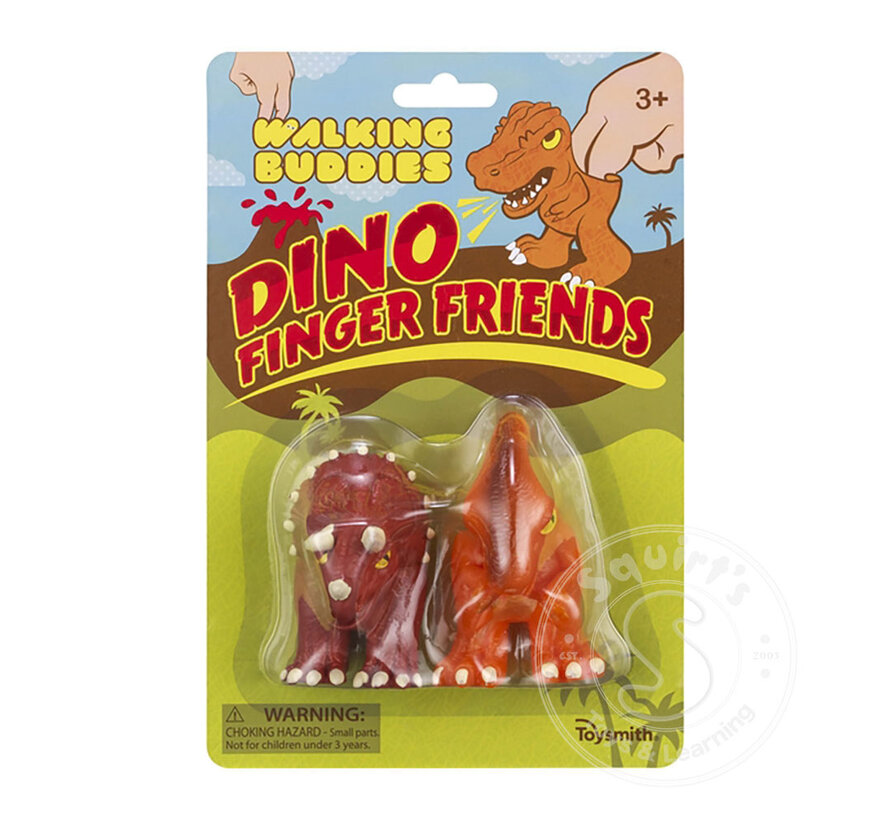 Walking Buddies - Dino Finger Puppets