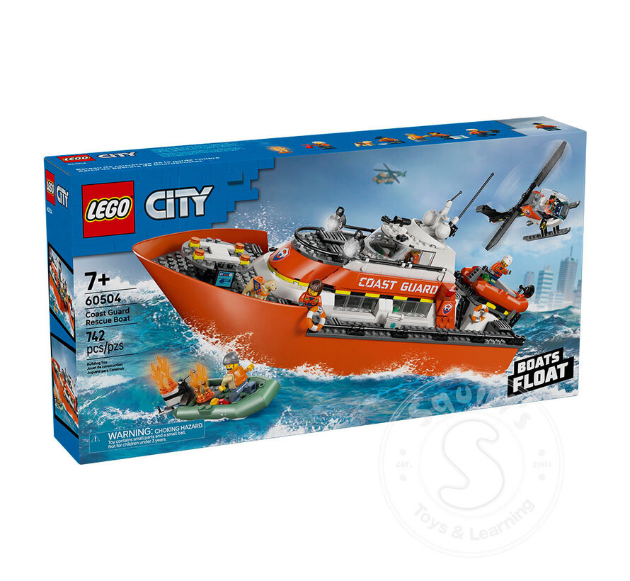 LEGO® City Coast Guard Rescue Boat & Helicopter