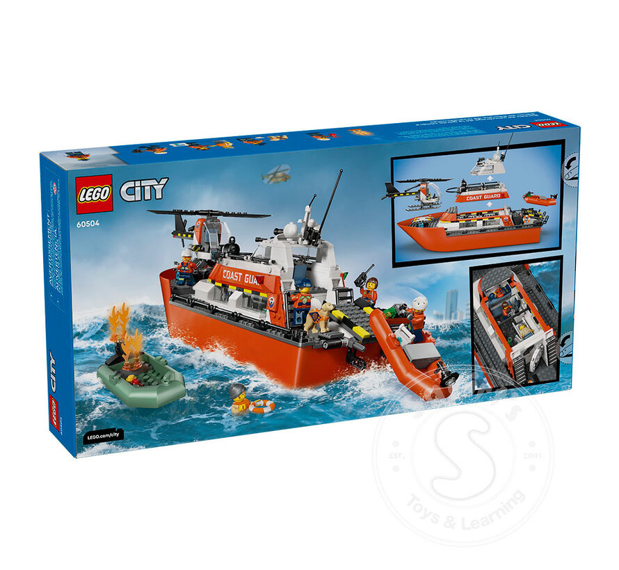 LEGO® City Coast Guard Rescue Boat & Helicopter