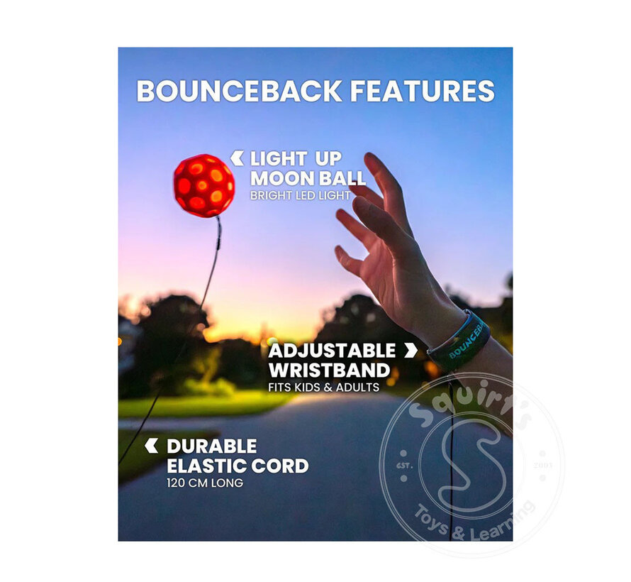 Waboba Bounce Back x Moonshine (LED) Ball