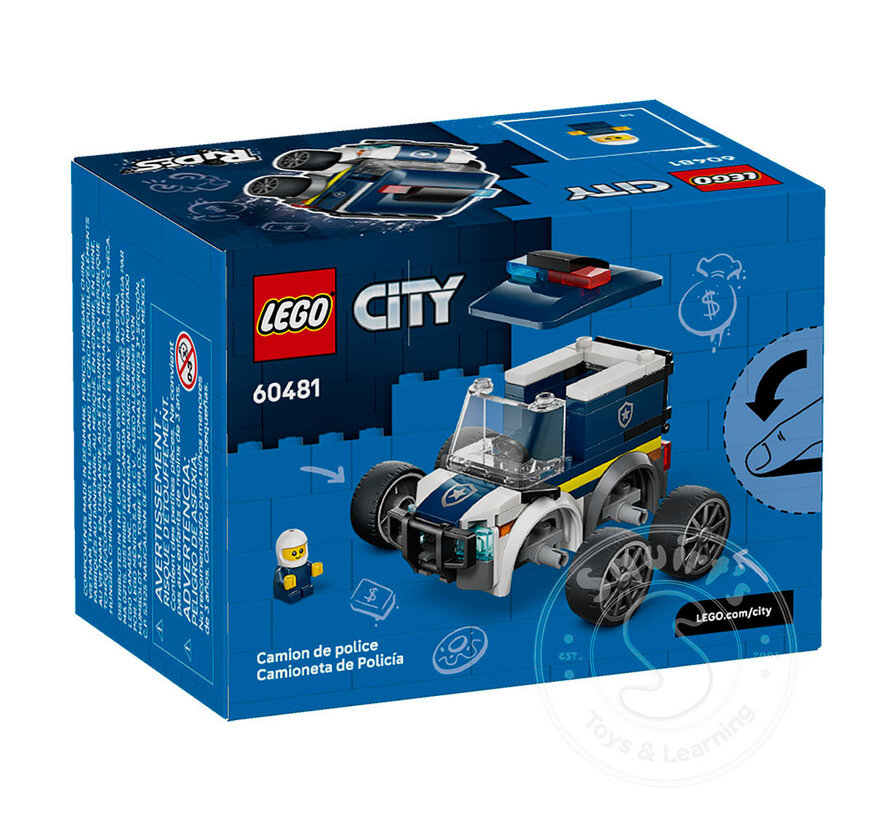 LEGO® City Rides – Police Truck