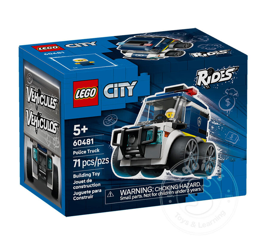 LEGO® City Rides – Police Truck