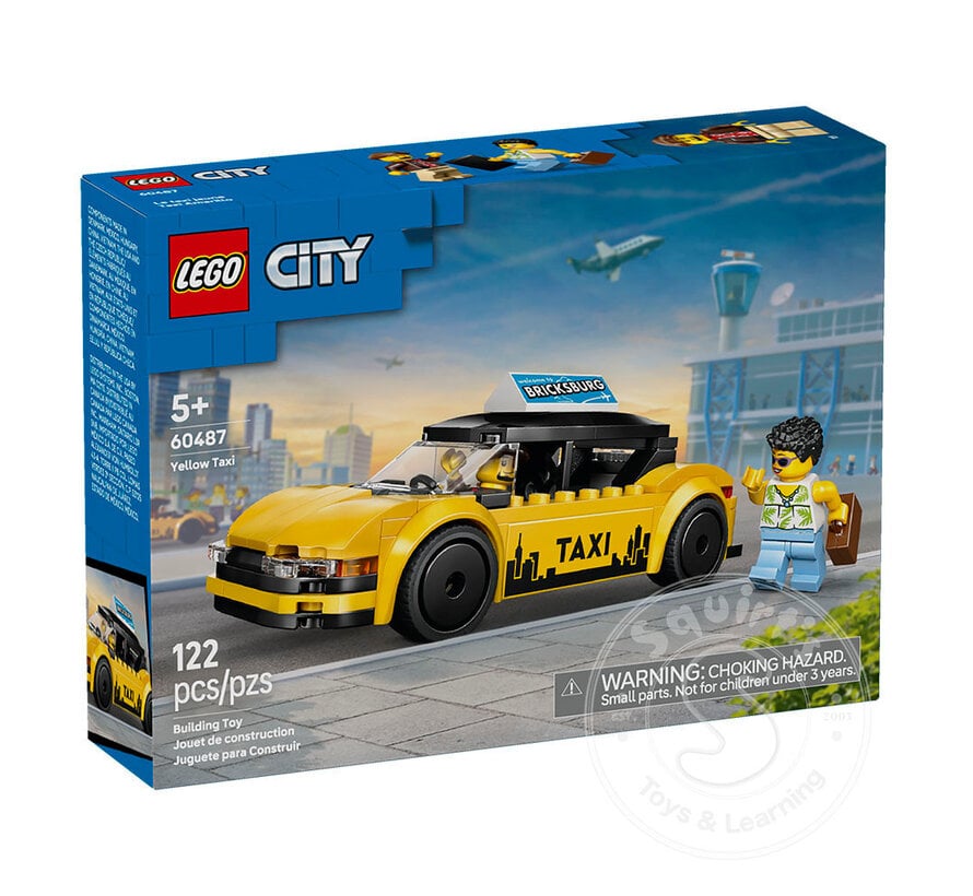 LEGO® City Yellow Taxi