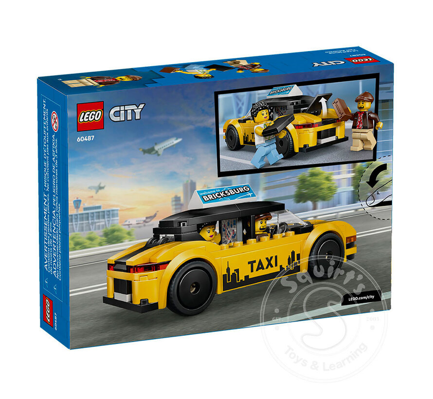 LEGO® City Yellow Taxi