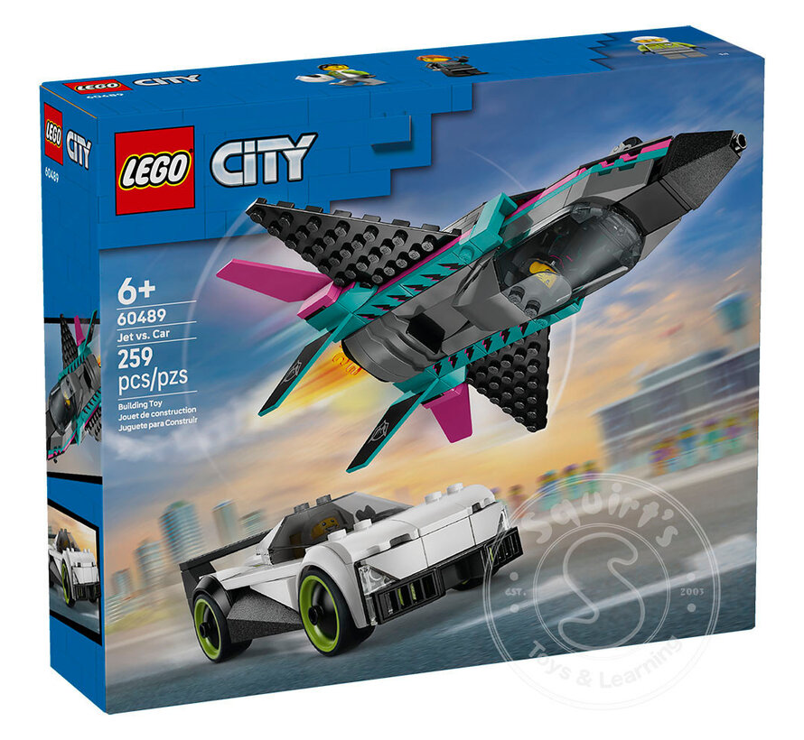 LEGO® City Jet vs. Car