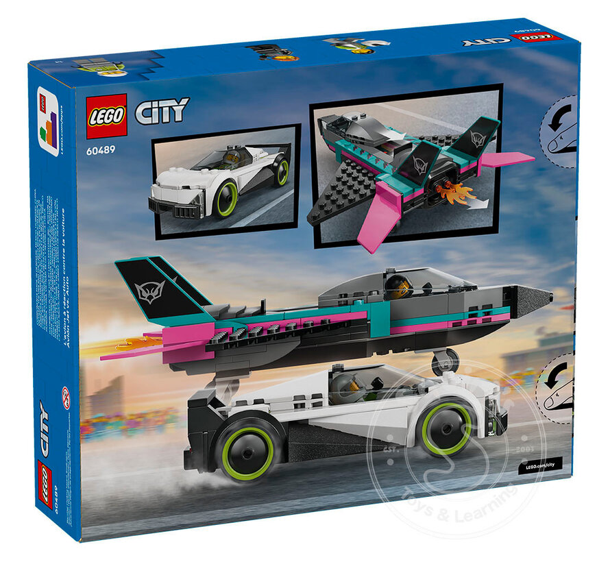 LEGO® City Jet vs. Car