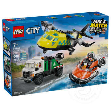 LEGO® LEGO® City Airplane, Service Truck & Hovercraft Remix
