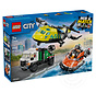 LEGO® City Airplane, Service Truck & Hovercraft Remix