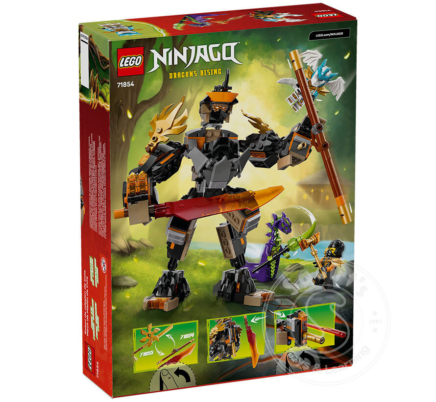 LEGO® Ninjago® Cole's Mission Mech & Dragon Zane