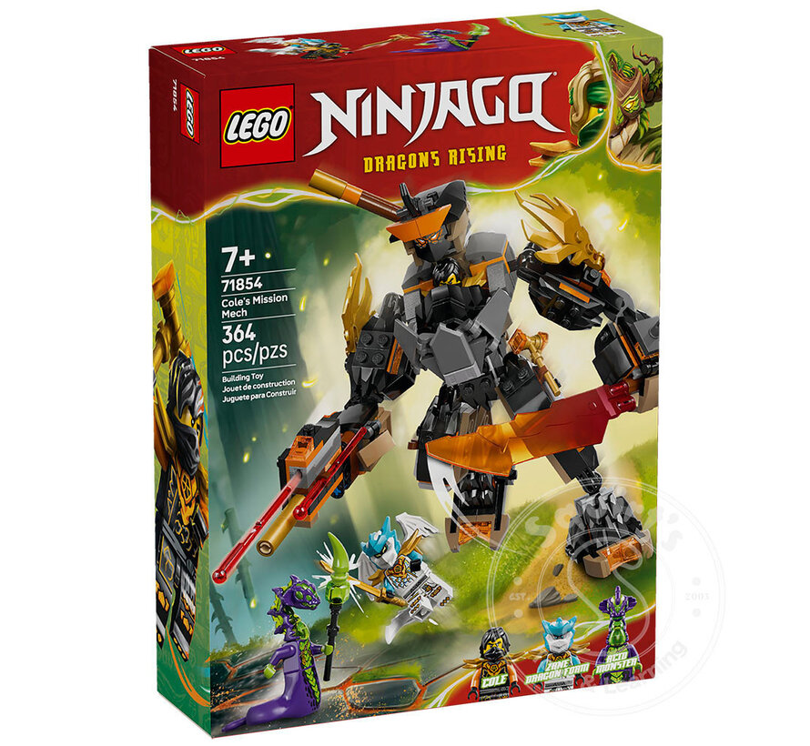 LEGO® Ninjago® Cole's Mission Mech & Dragon Zane