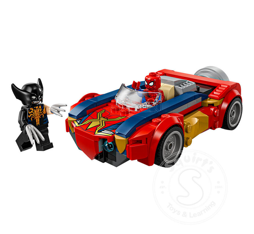 LEGO® Marvel Spider-Man Car vs. Venomized Wolverine