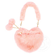 Great Pretenders Great Pretenders Peachy Passion Furry Purse