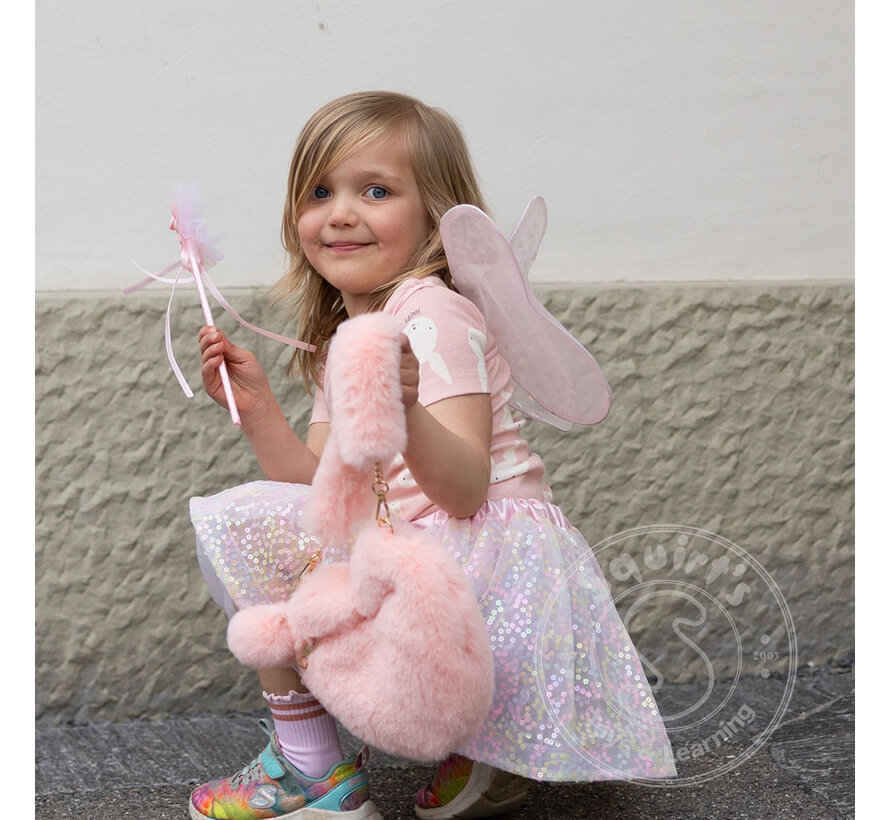 Great Pretenders Peachy Passion Furry Purse