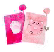Great Pretenders Great Pretenders Furry Friends Squishy Journal, Cat Assorted