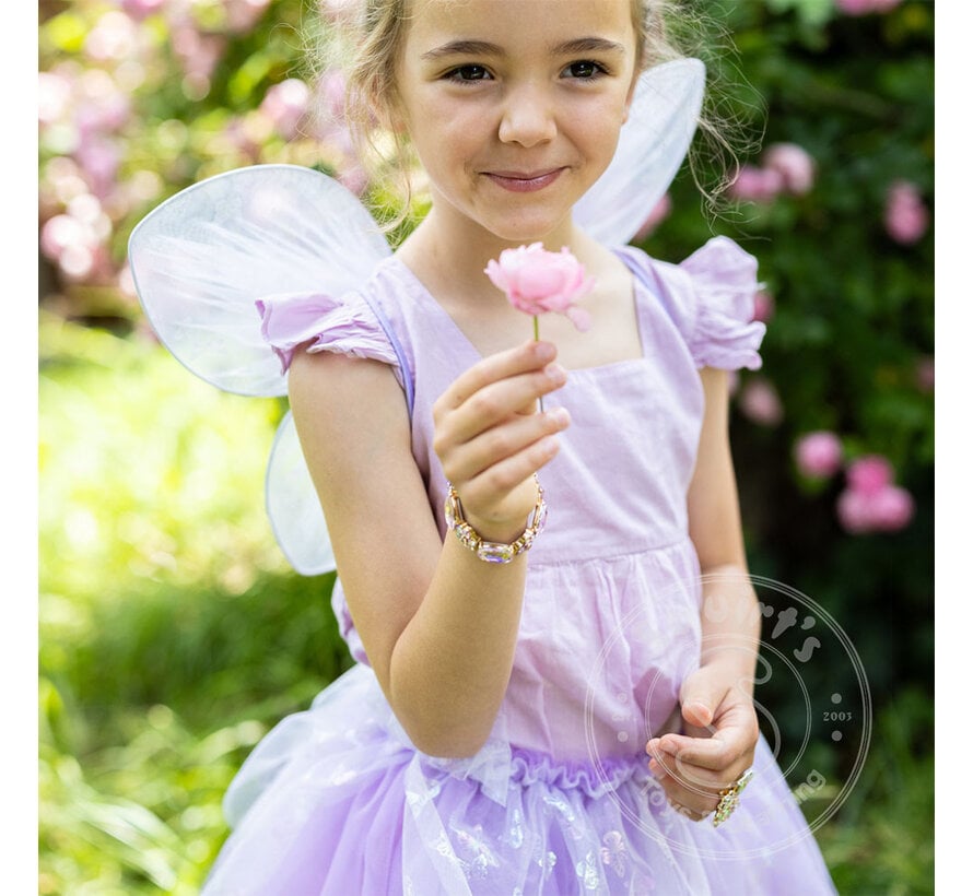 Great Pretenders Fancy Butterfly Skirt, and Wings Lilac (Size 4-6)