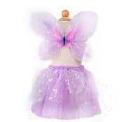 Great Pretenders Great Pretenders Fancy Butterfly Skirt, and Wings Lilac (Size 4-6)