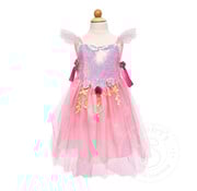 Great Pretenders Great Pretenders Pink Sequins Fairy Tunic (Size 5-6)